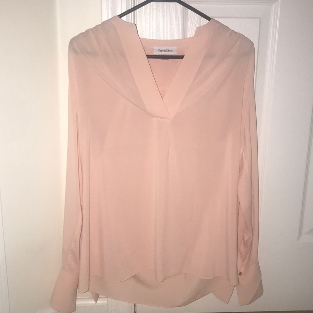 Calvin Klein Long Sleeve Blouse